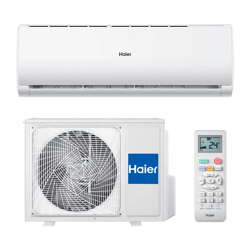 Устранение утечки хладогента Haier 1U24TL4FRA